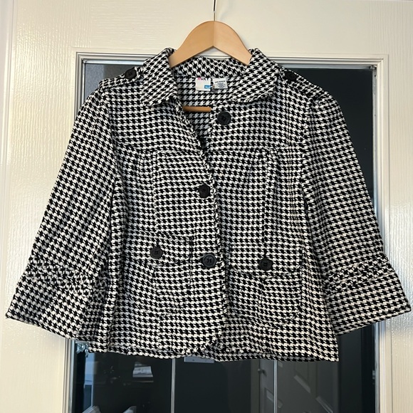 ROXY Houndstooth Blazer - Picture 1 of 4